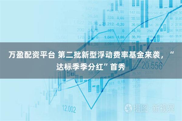 万盈配资平台 第二批新型浮动费率基金来袭,“达标季季分红”首秀